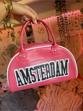 Pink Amsterdam Accent Dome Bag